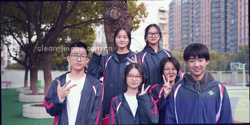 科技园办公楼的抽象几何线条图